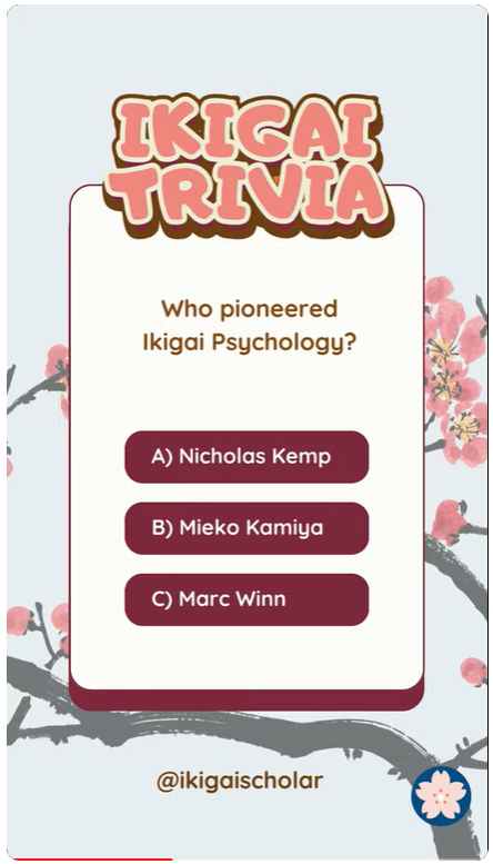 Ikigai Trivia 2 screenshot